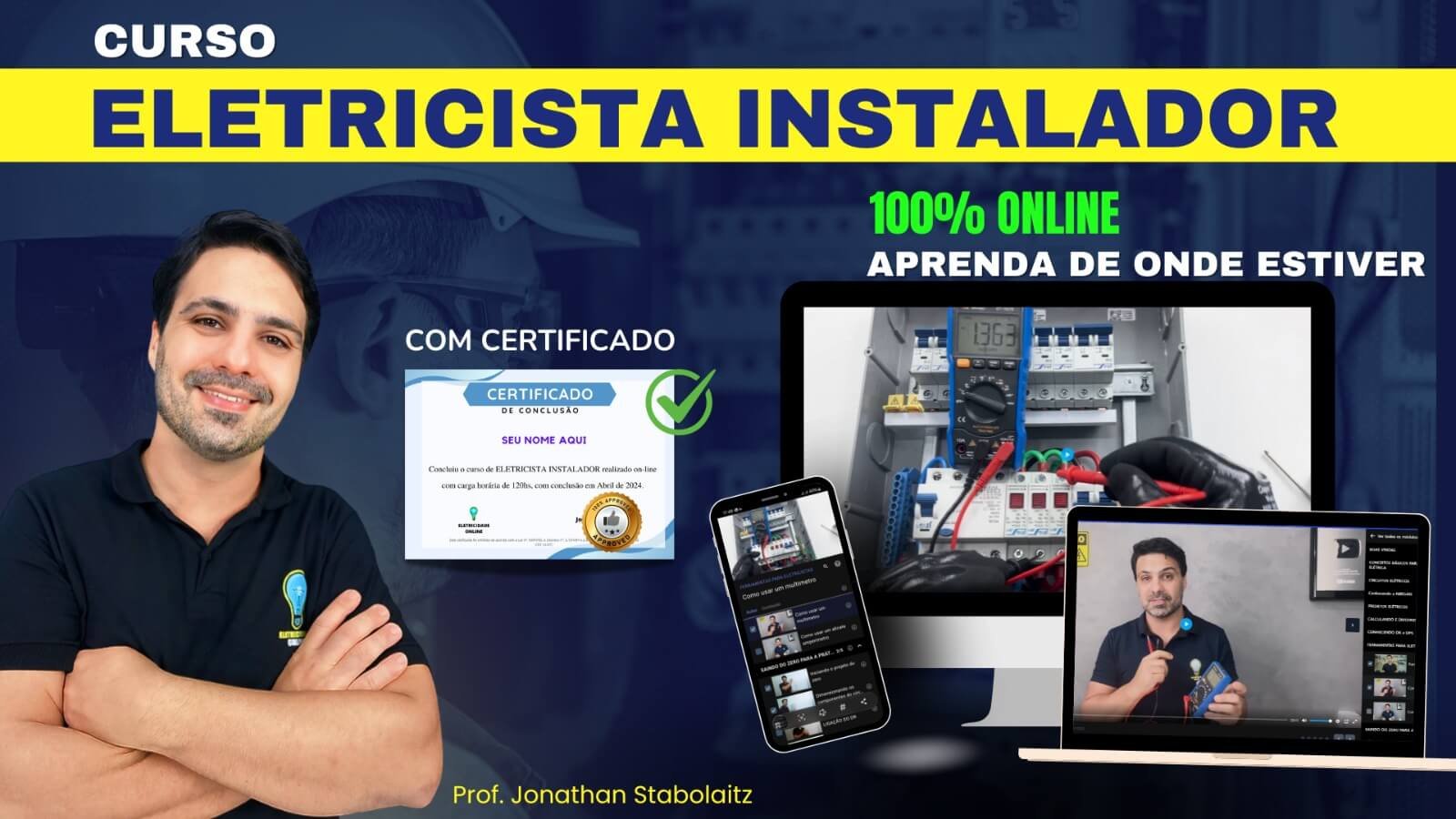 Curso Eletricista Instalador: Aprenda instalações elétricas